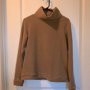 Dudley Stephens Park Slope turtleneck // Camel // M // Vello Fleece